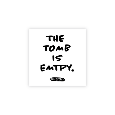 The Tomb is Empty - Easter Sticky Note Tracts