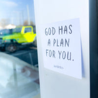 God Has a Plan For You Tracts