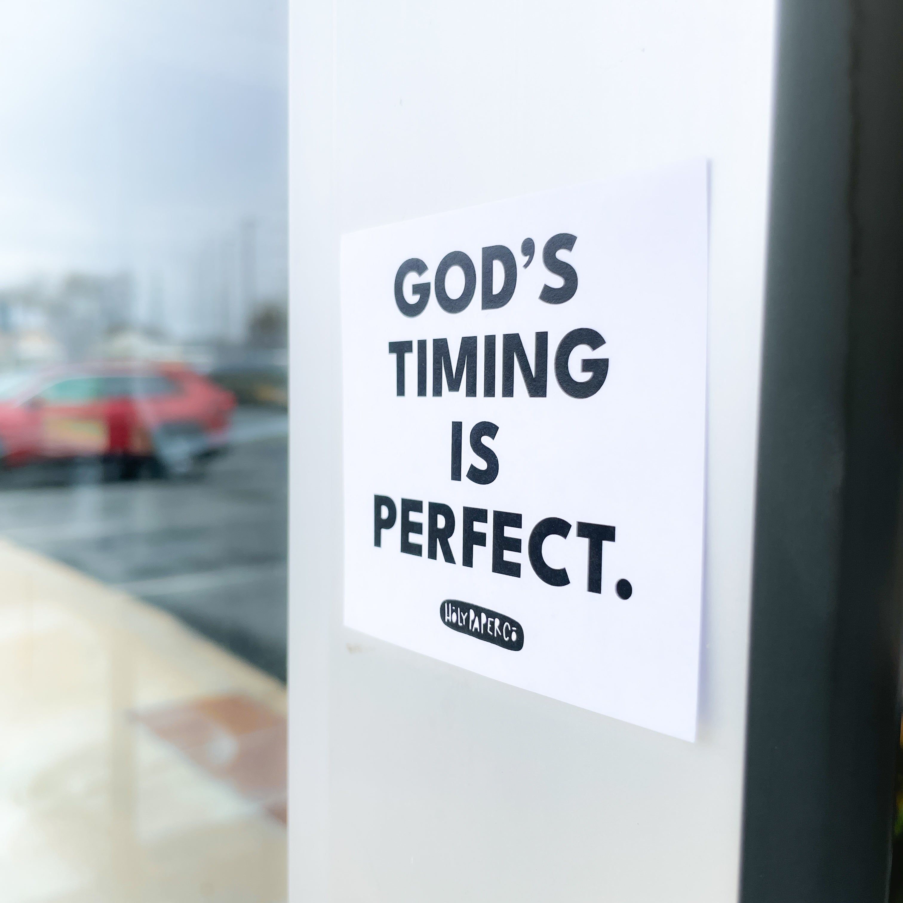 God's Timing is Perfect Tracts