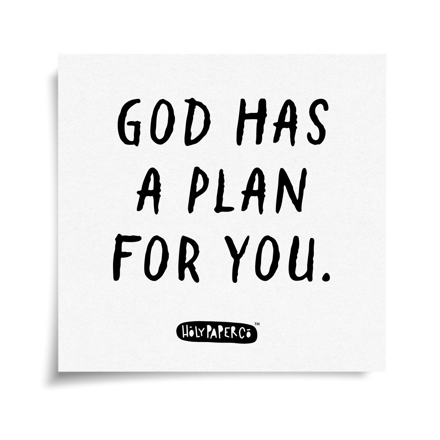God Has a Plan For You Tracts