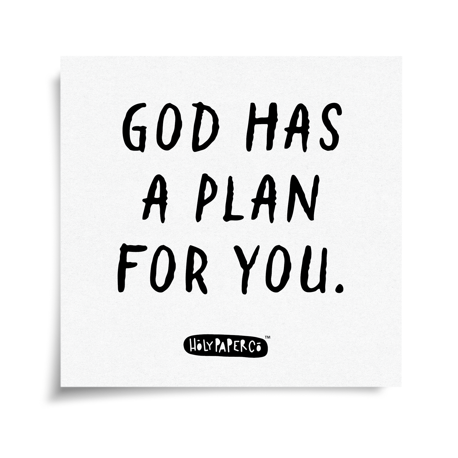 God Has a Plan For You Tracts