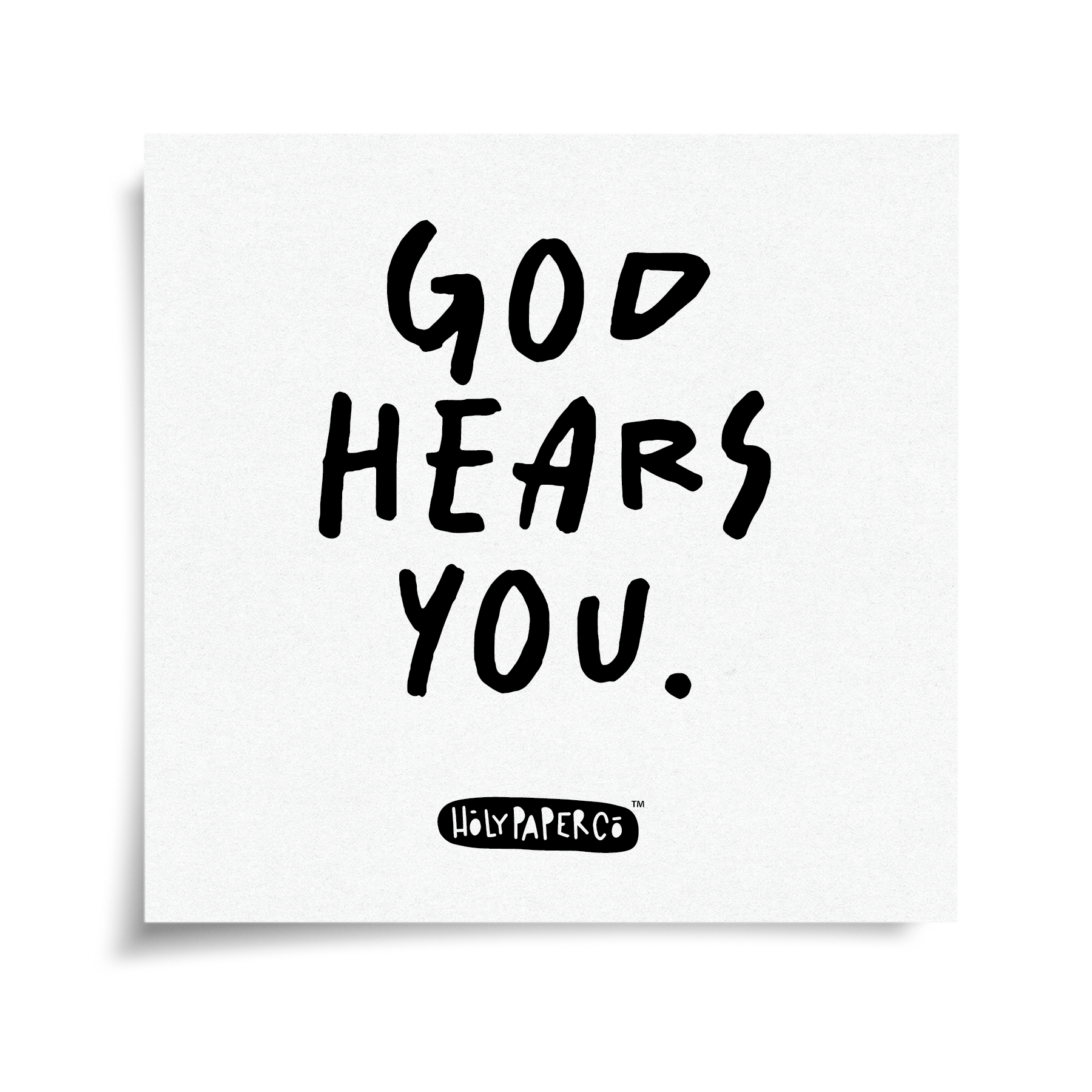 God Hears You Tracts
