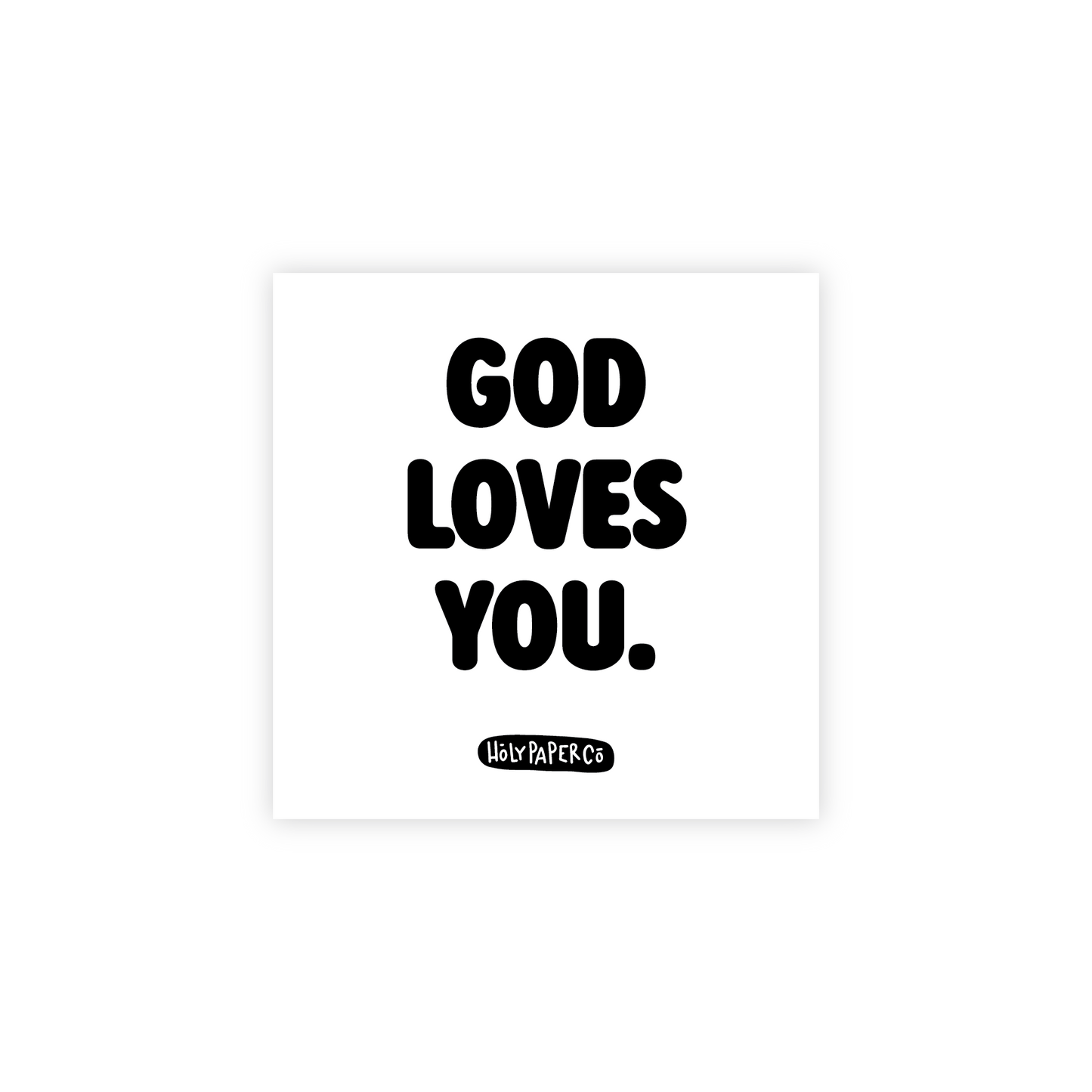 God Loves You Tracts