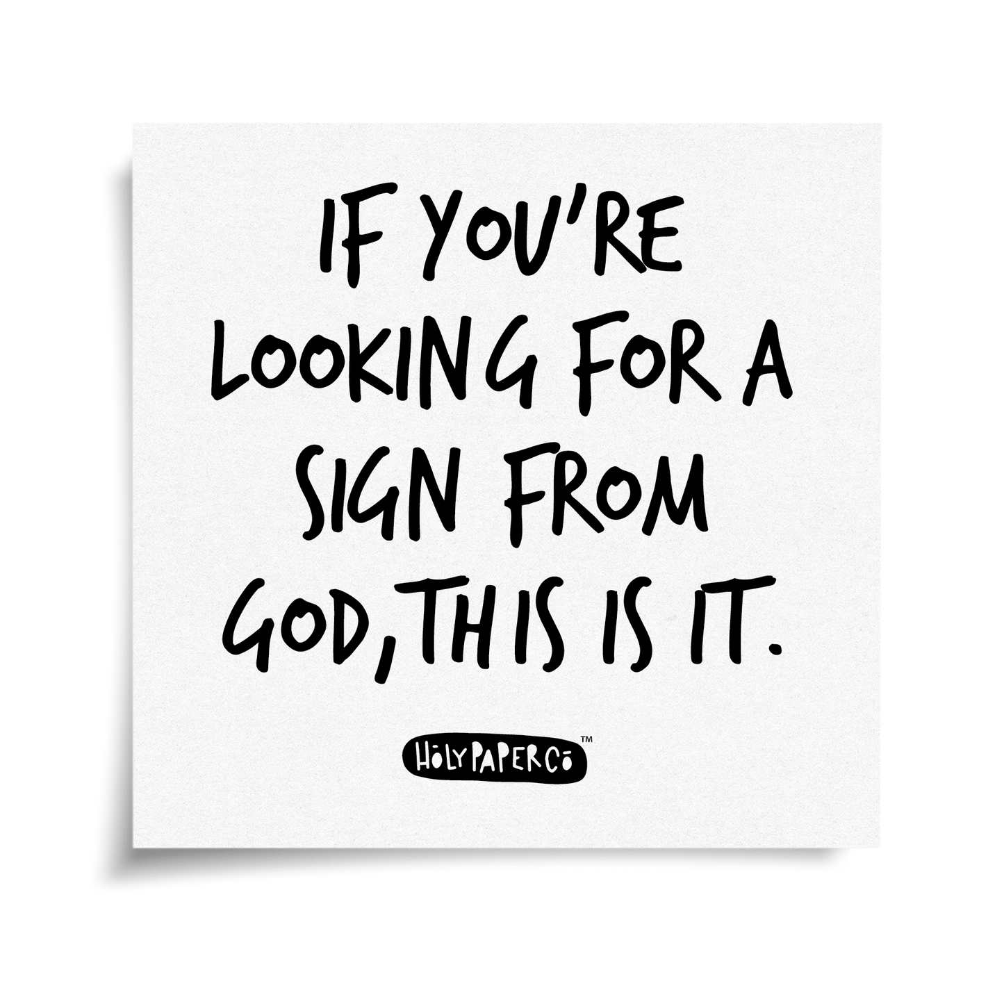 Sign from God Tracts