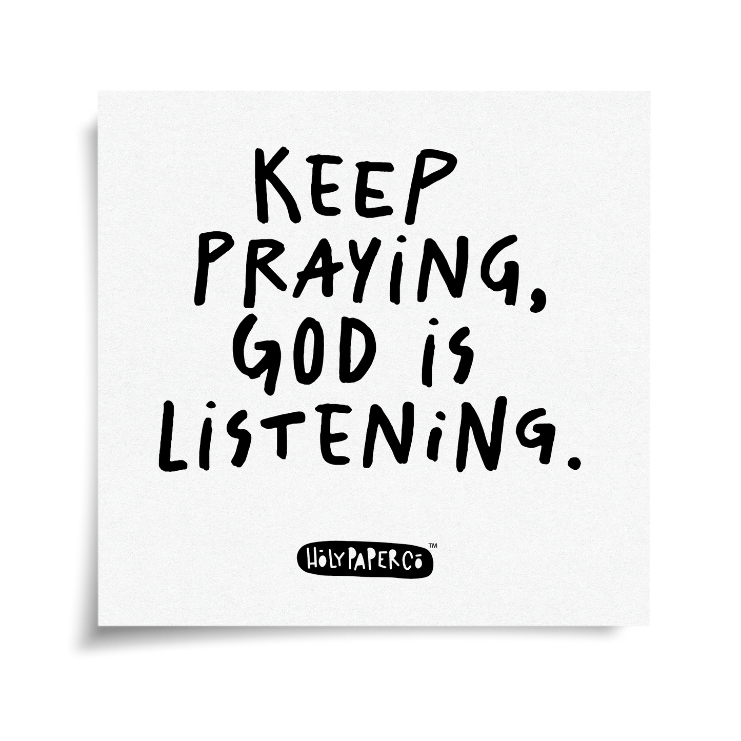 Keep Praying Tracts