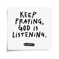 Keep Praying Tracts
