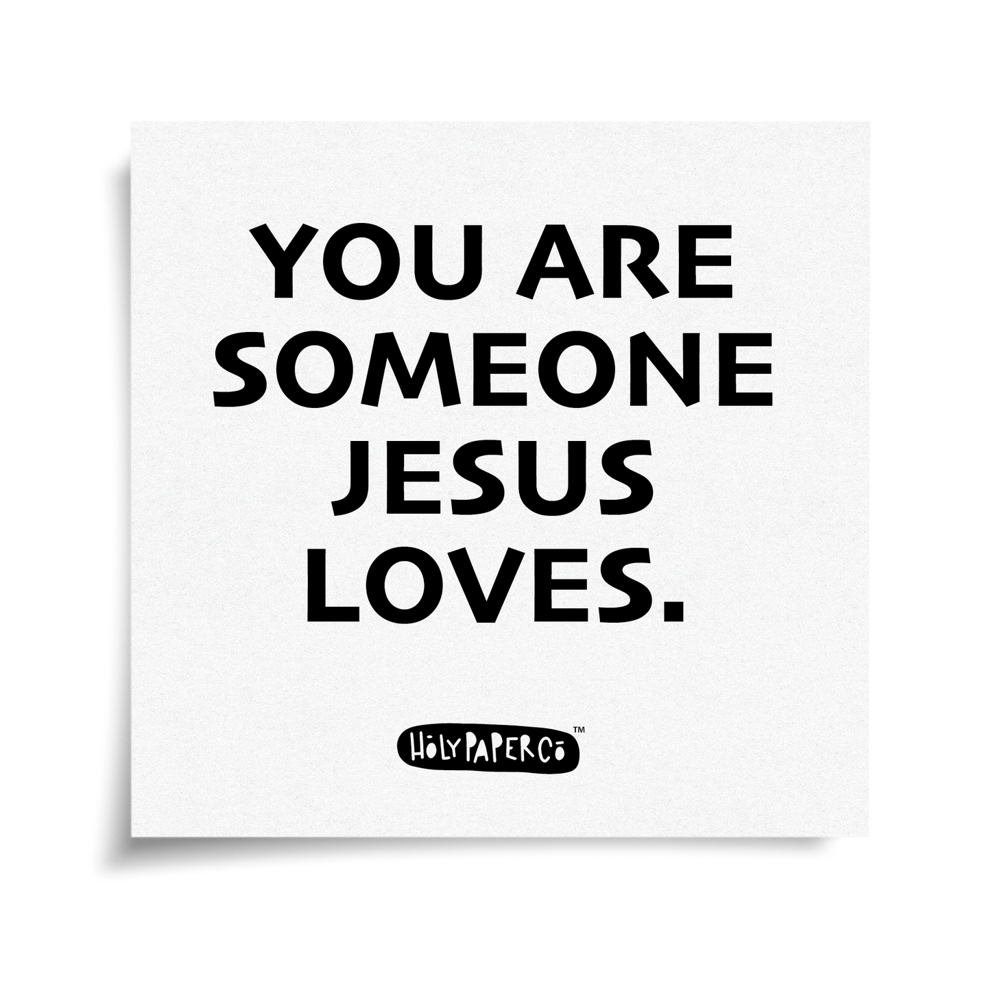 Clearance! You are Someone Jesus Loves Tracts