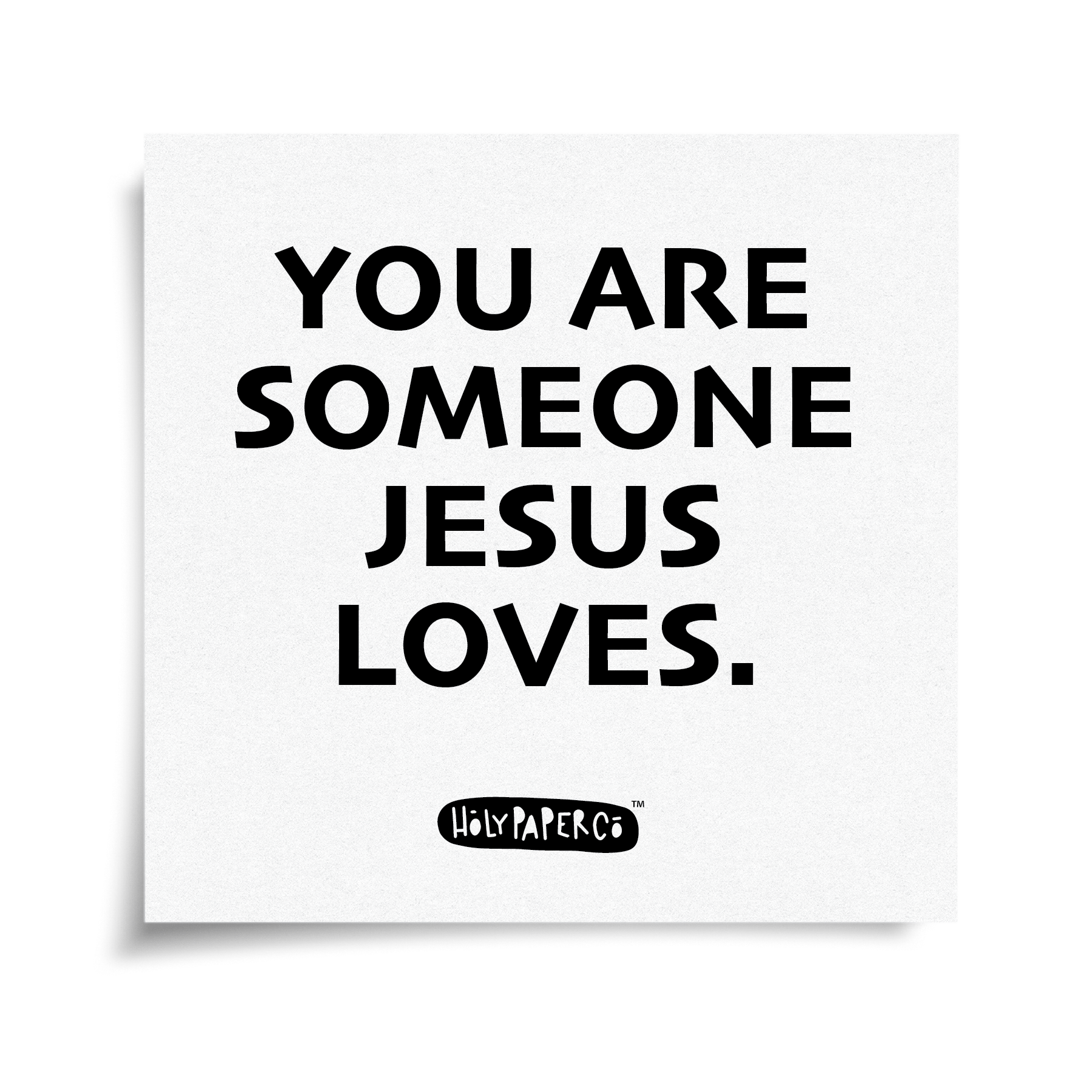 Clearance! You are Someone Jesus Loves Tracts
